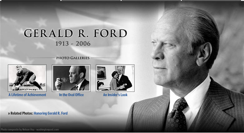 Day ford gerald mourning national president #1